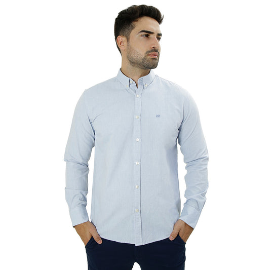CAMISA MANGA LONGA SLIM FIT OXFORD BUTTON DOWN