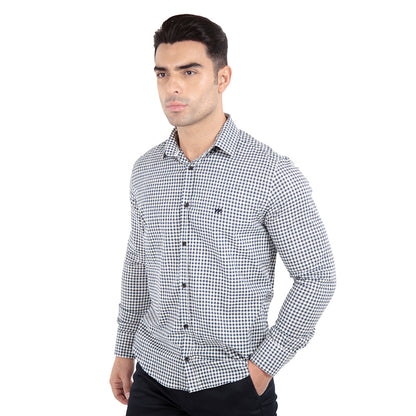 CAMISA SOCIAL MANGA LONGA SLIM FIT XADREZ